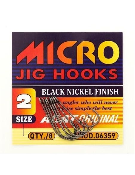 Kabliai Agat Micro Jig Hooks 