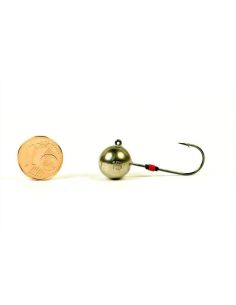Volframinis galvakablis 15 g (kablys MUSTAD nr. 1/0) - su kembrikais