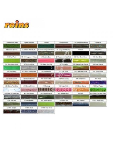 Guminukas Reins Rockvibe Shad 3'' 7cm, 15vnt