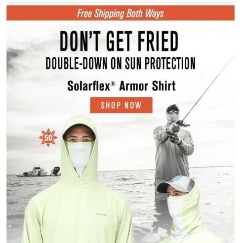 Simms marškinėliai Simms Solarflex Armor Shirt