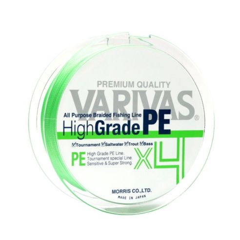 Varivas High Grade PE X4 Flash Green 150 m