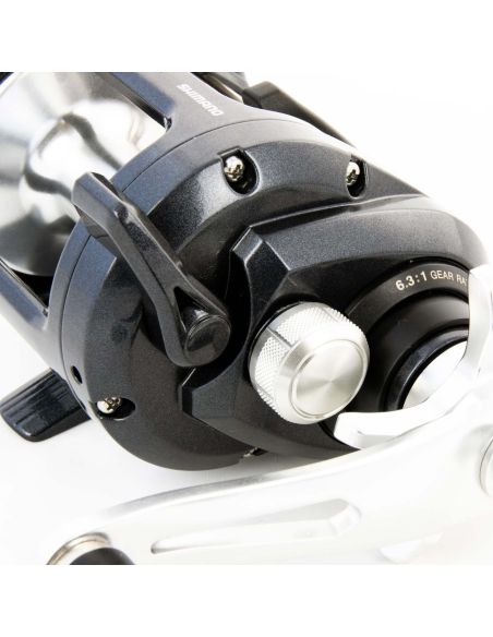 Ritė Shimano Tekota 500 HG LCM A su valo skaitliuku