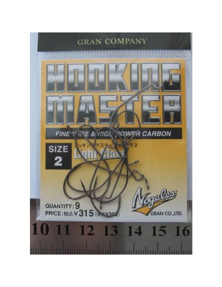 Ofsetiniai kabliai Gran Hooking Master Light Class Nr.2