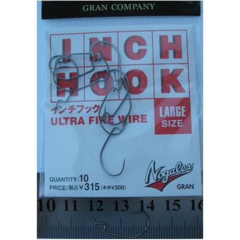 Ofsetiniai kabliai Gran Inch Hook (Large)