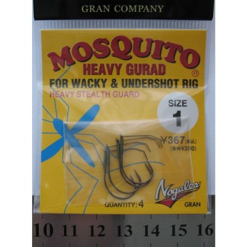 Pasunkinti kabliai su apsauga Gran Mosquito Heavy Nr.1 