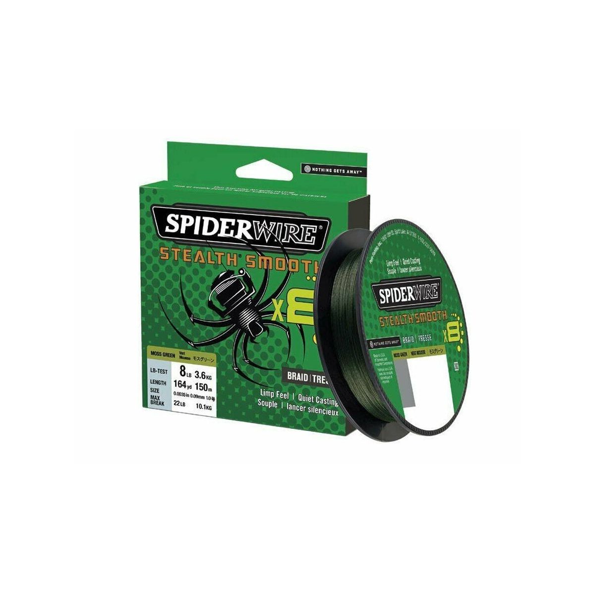 Spiderwire Stealth Smooth Carrier 8 Braid Code Red 150m 23lb 0.11mm