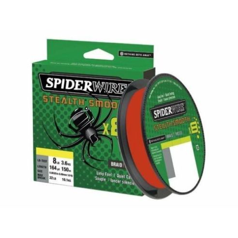 NAUJIENA! Valas SPIDERWIRE STEALTH SMOOTH 12 giju 150 m