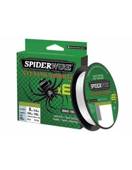 NAUJIENA! Valas SPIDERWIRE STEALTH SMOOTH 12 giju 150 m