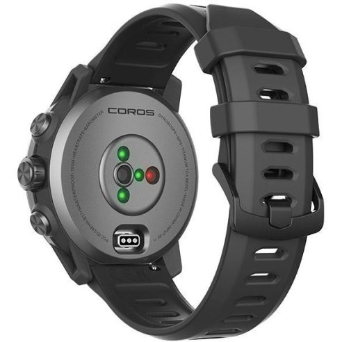 Išmanusis laikrodis Coros APEX Pro Premium Multisport GPS, Juodos spalvos, Silikoninė apyrankė