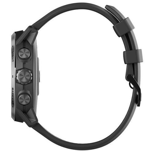 Išmanusis laikrodis Coros APEX Pro Premium Multisport GPS, Juodos spalvos, Silikoninė apyrankė