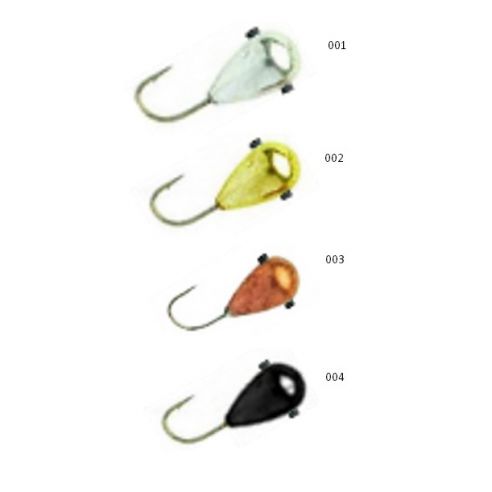 Volframinė avižėlė "Shark" Drop Hole 3mm (4 spalvos)-1,00 