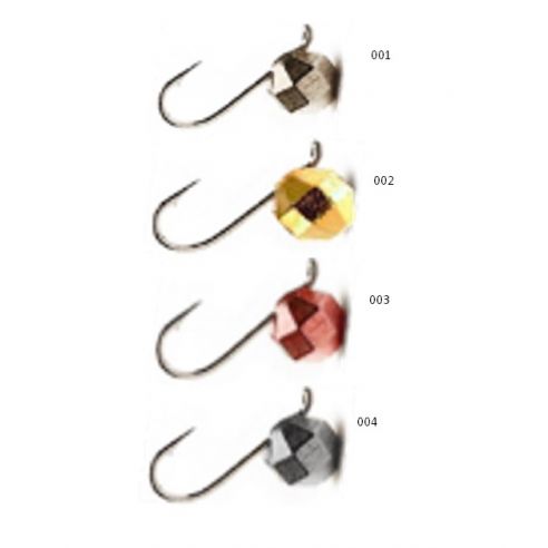 Volframinė avižėlė "Shark" Disco Ball Loop 4mm (4 spalvos)-1,00 