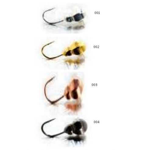 Volframinė avižėlė "Shark" Double Ball 3mm (4 spalvos)-1,00 