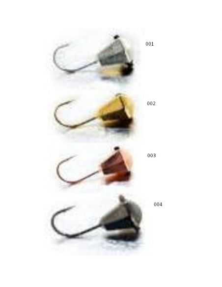Volframinė avižėlė "Shark" Bolt Head 4mm (4 spalvos)-1,40 