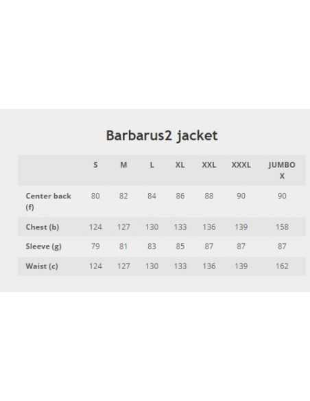 Striukė Geoff Anderson Barbarus2 Jacket Green Jumbo X-289,00 