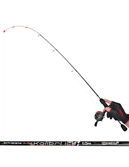Žieminis spiningas Siweida „Kolibri ICE“ Carbon 1-11g, 1m-27,90 