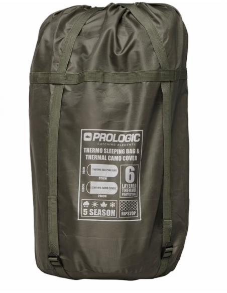 Miegmaišis Prologic Comfort 215 x 90 cm & Thermal Camo Cover