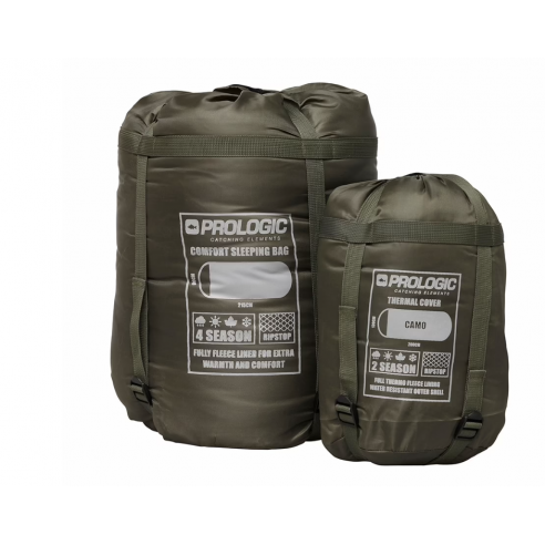 Miegmaišis Prologic Comfort 215 x 90 cm & Thermal Camo Cover