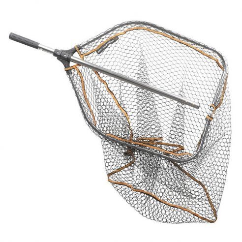 Graibštas Savage Gear Pro Folding Rubber Mesh Landing Net -