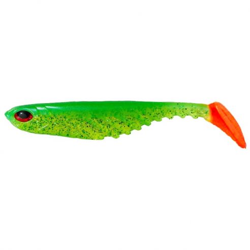 Guminukas Berkley Powerbait Ripple Shad 9cm, Limetreuse