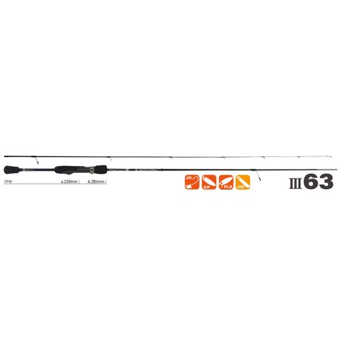Yamaga Blanks Blue Current III 63 (191cm, 0,3-5g.)-269,00 