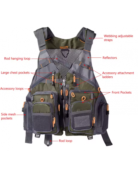 Kvėpuojanti liemenė Sports Fly-39,00 