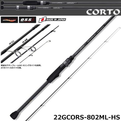 Graphiteleader CORTO 22GCORS-802ML-HS spiningas-415,00 