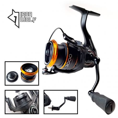 Ritė Iron Wolf Expert Superlight 3000S-67,90 