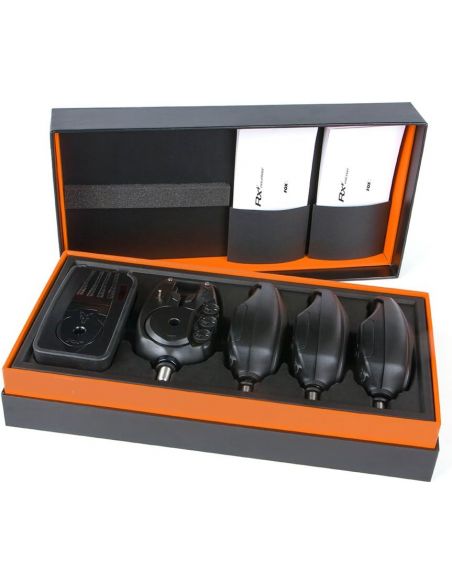 Fox Micron RX+ 4 Rod radio bite alarm set-869,00 