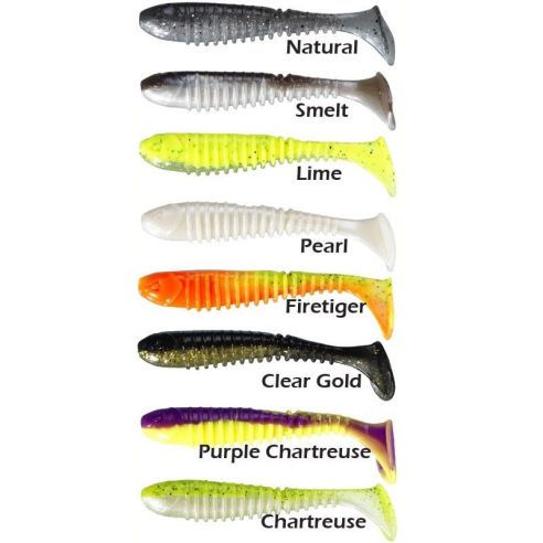 Guminukai Berkley Flex Rib Shad 6.5cm