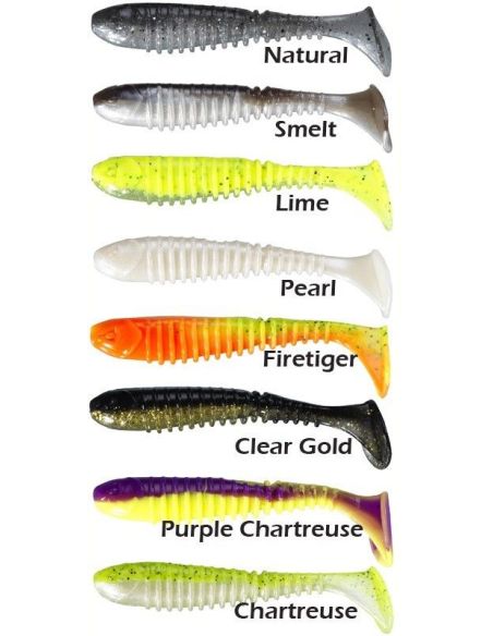 Guminukai Berkley Flex Rib Shad 6.5cm