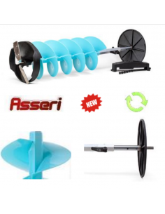 Ledo grąžtas su adapteriu ASSERI Plastic 200mm-119,00 