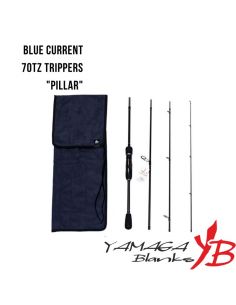 Travel Rod Yamaga Blanks Blue Current 70TZ Trippers "PILLAR"