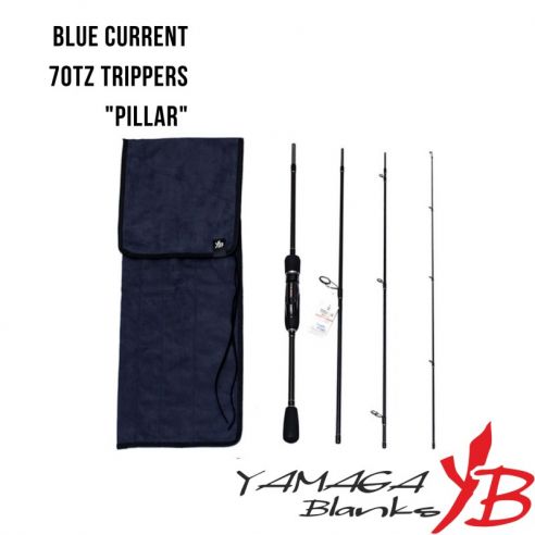 Travel Rod Yamaga Blanks Blue Current 70TZ Trippers "PILLAR"