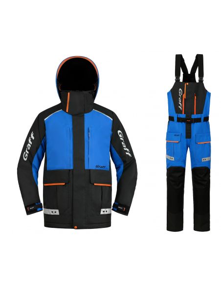 Neskęstantis kostiumas GRAFF FLOAT GUARD Fishing Set 215-O-B-15