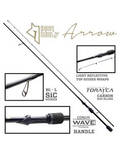 Spiningas Iron Wolf ARROW Torsy, 0,7-14g.,2,35m.-129,00 