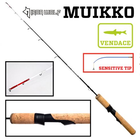 Specializuota meškerėlė Iron Wolf MUIKKO seliavų žūklei