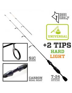 Universali Iron Wolf MULTI ICE HARD žieminė meškerė.,2