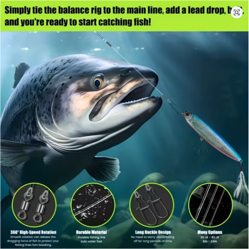 Fluorokarboniniai pavadeliai 30-50 cm-1,49 