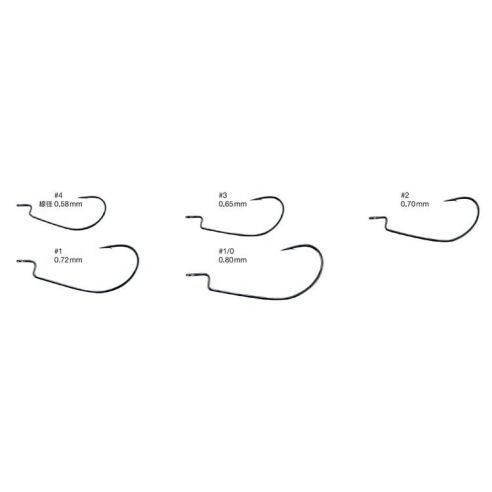 Ofsetiniai kabliai Gran Hooking Master Light Class