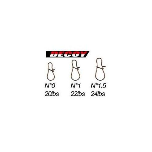 Segtukai Decoy Round Snap 00 dydis,18lb,1 pok