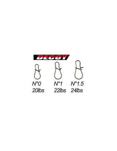 Segtukai Decoy Round Snap 00 dydis,18lb,1 pok