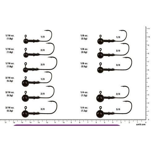 Volframinis galvakablis 3,5 g, 1 vnt