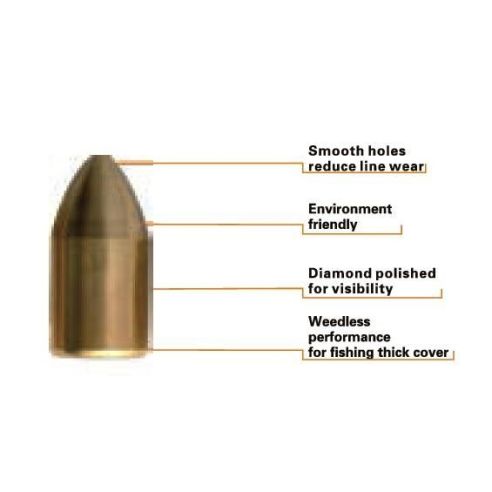 Žalvarinė kulka 1,75g, 1/16oz, 1vnt